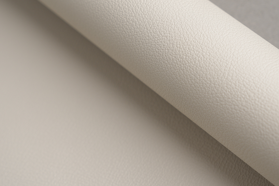 فیلم تزئینی PVC با بافت چرم مصنوعی رنگ روشن